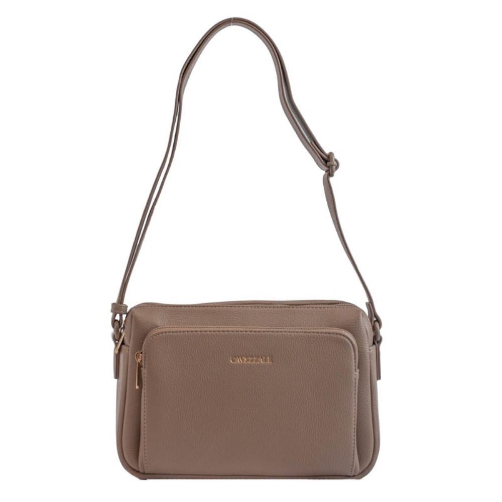 Bolsa Tiracolo Média Feminina La Fenice Bege 105539