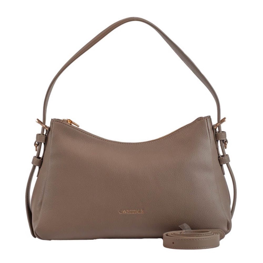 Bolsa Hobo Média Feminina La Fenice Bege 105541