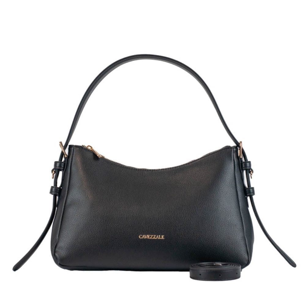 Bolsa Hobo Média Feminina La Fenice Preto 105541