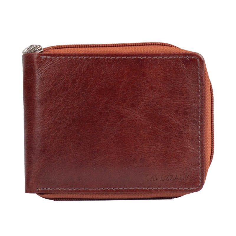 Carteira de Couro Masculina La Fenice Pinhão 105708