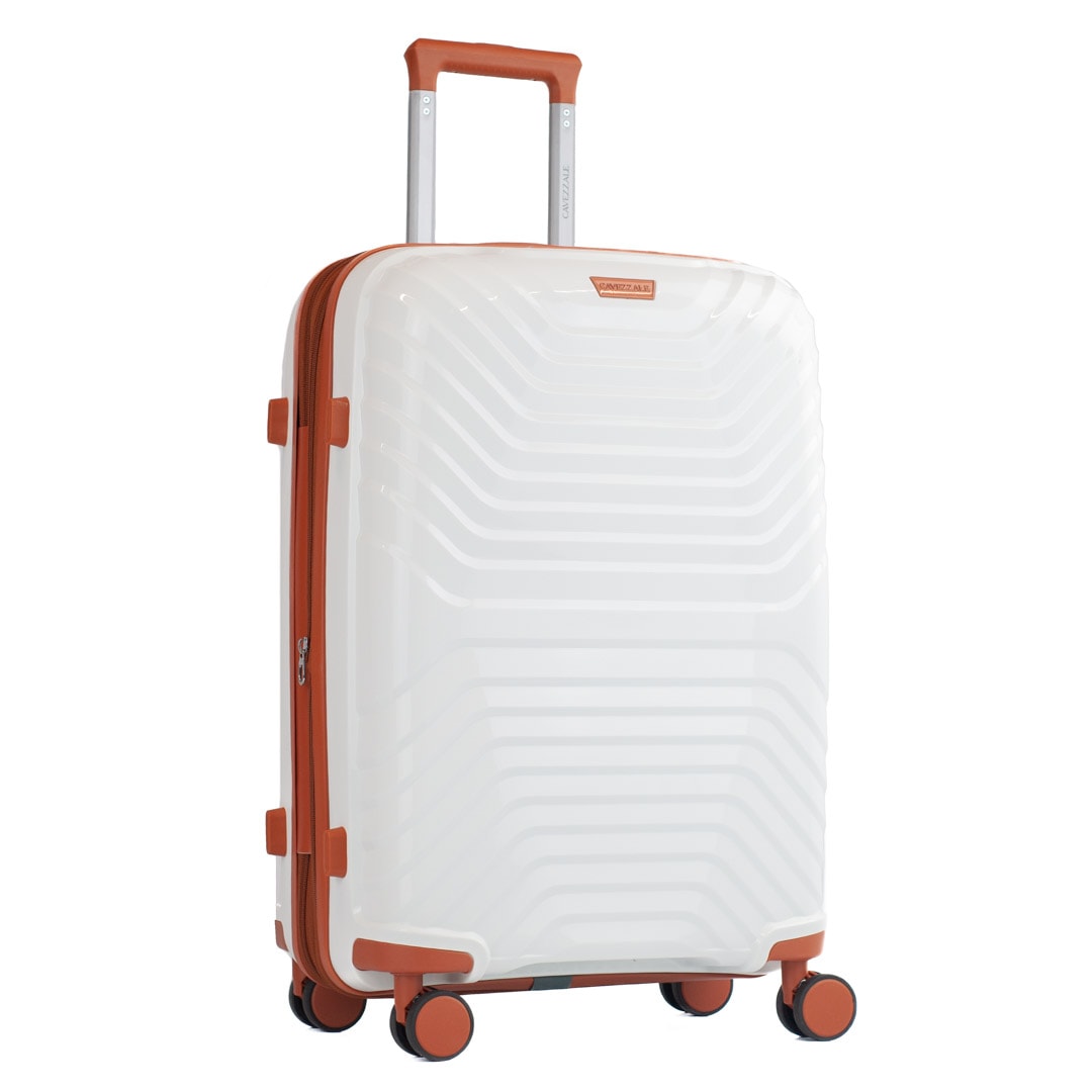 Mala De Viagem Média Polipropileno Nápoles La Fenice Branco 105533