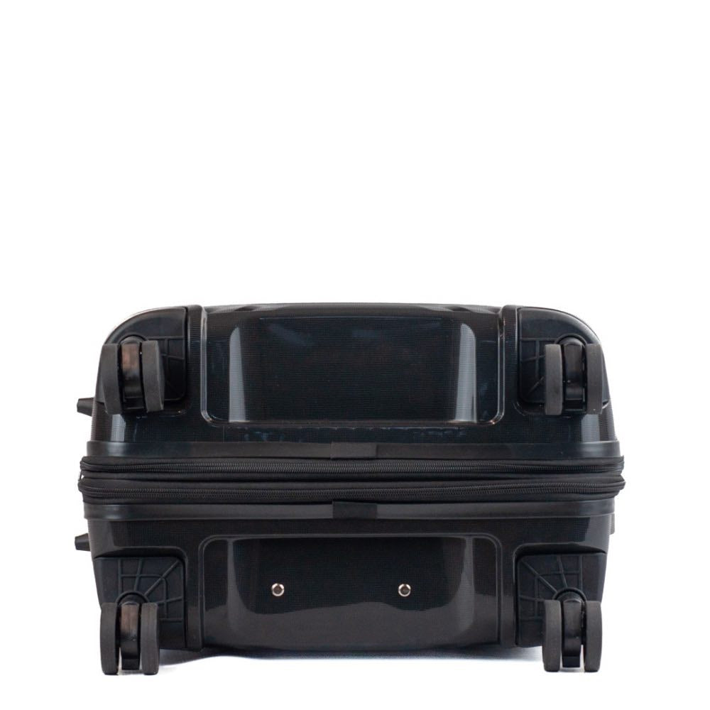 Mala De Viagem Média Polipropileno Nápoles La Fenice Preto 105533