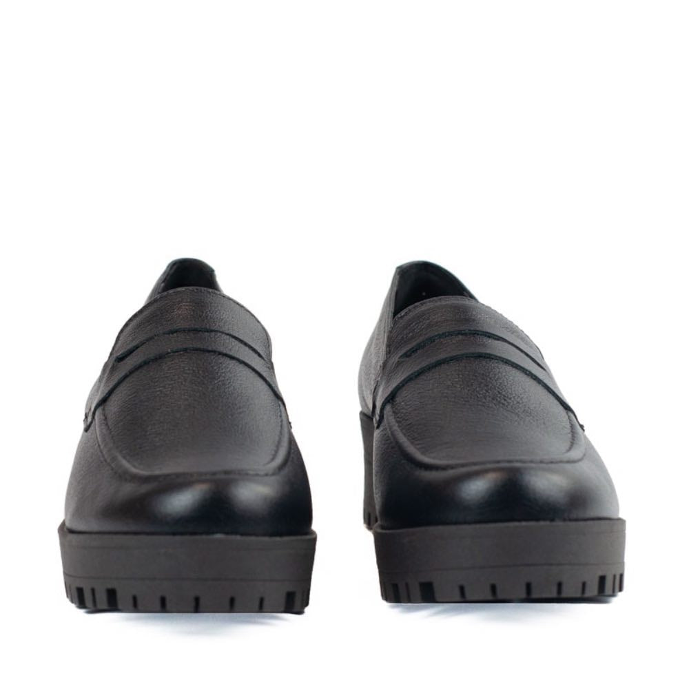 Mocassim de Couro La Fenice Preto 105741