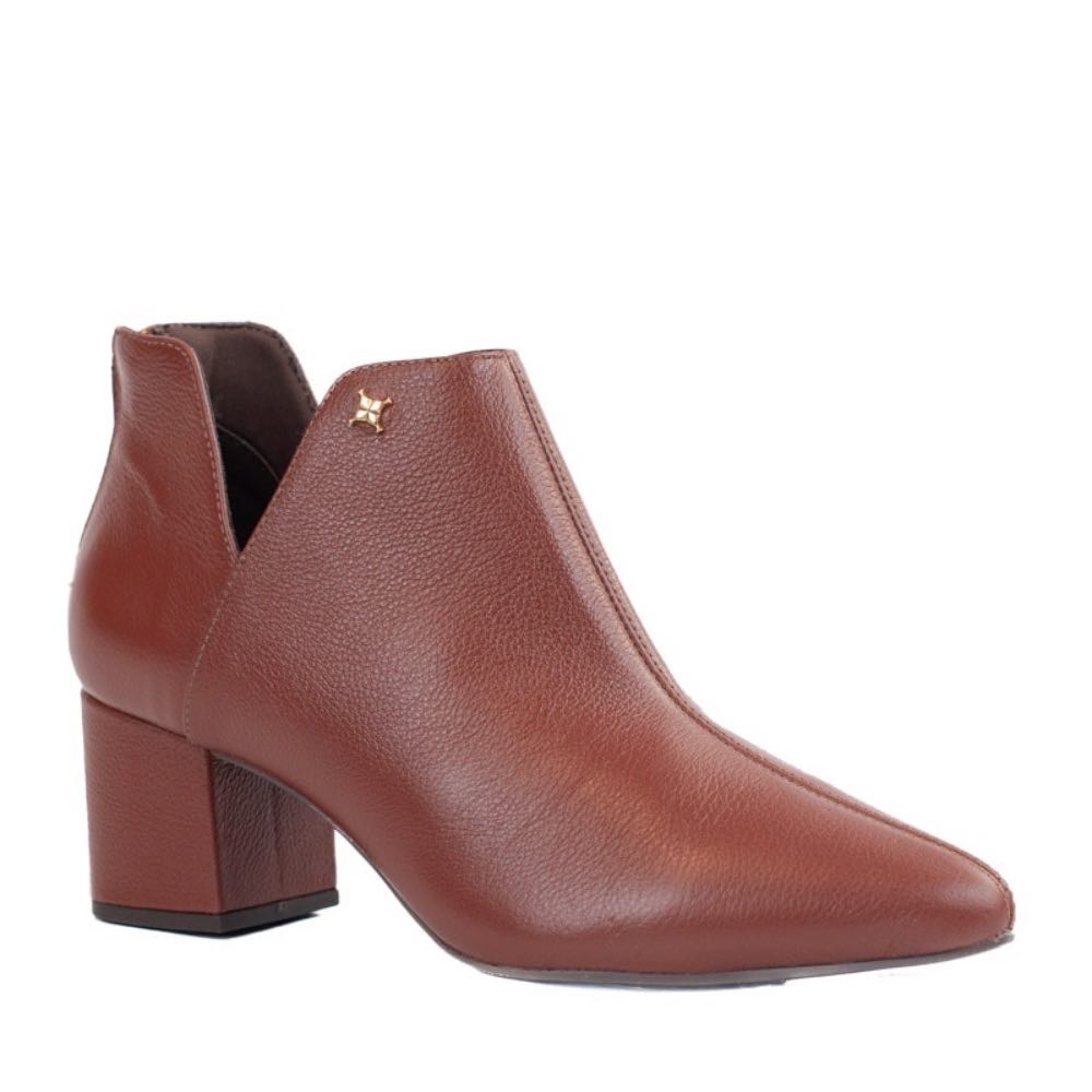 Bota de Couro La Fenice Conhaque 105754