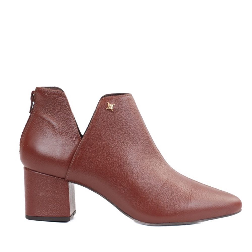 Bota de Couro La Fenice Conhaque 105754
