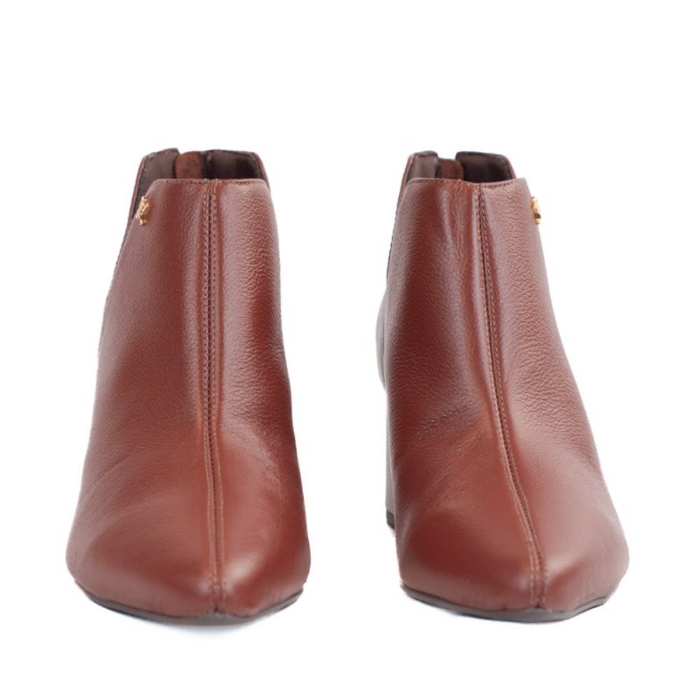 Bota de Couro La Fenice Conhaque 105754
