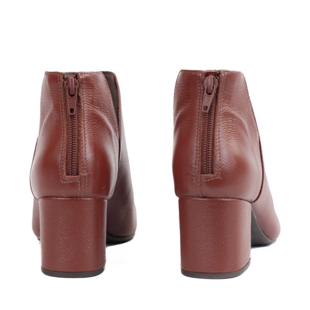 Bota de Couro La Fenice Conhaque 105754
