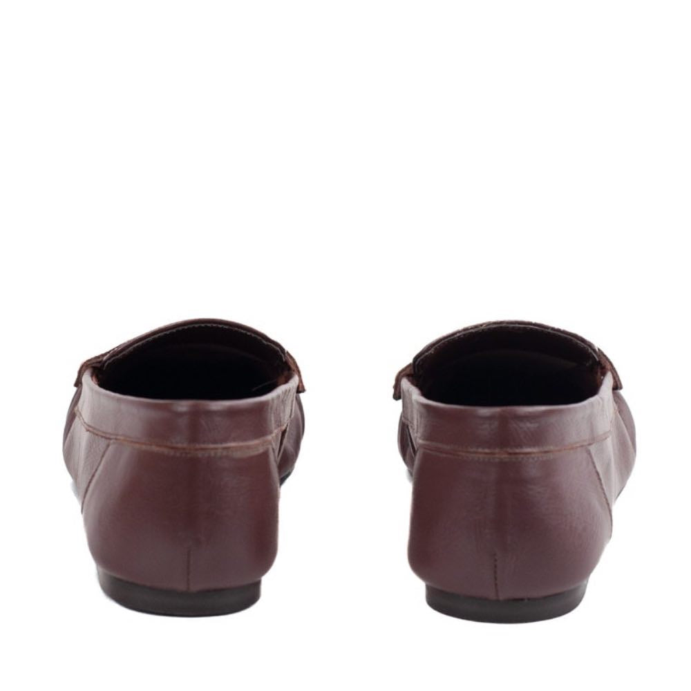 Mocassim de Couro Veneto La Fenice Marrom 105723