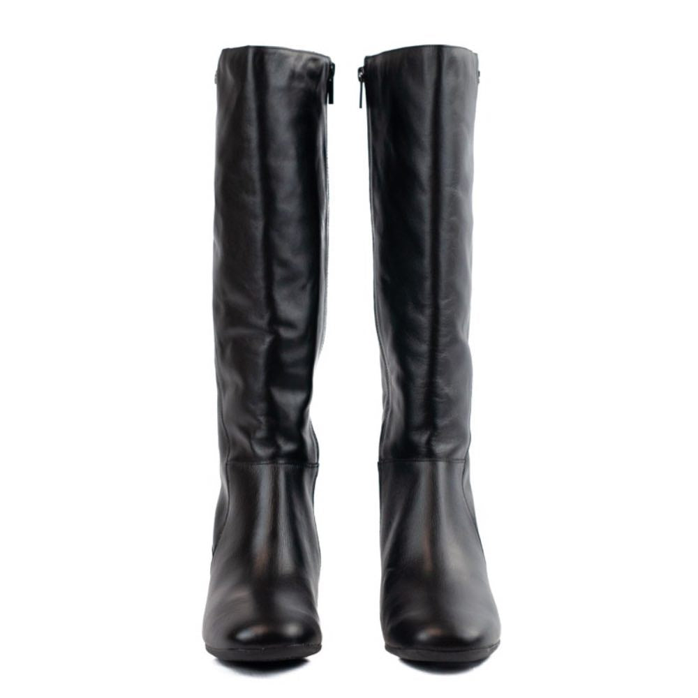 Bota Longa de Couro Veneto La Fenice 105717 Preto