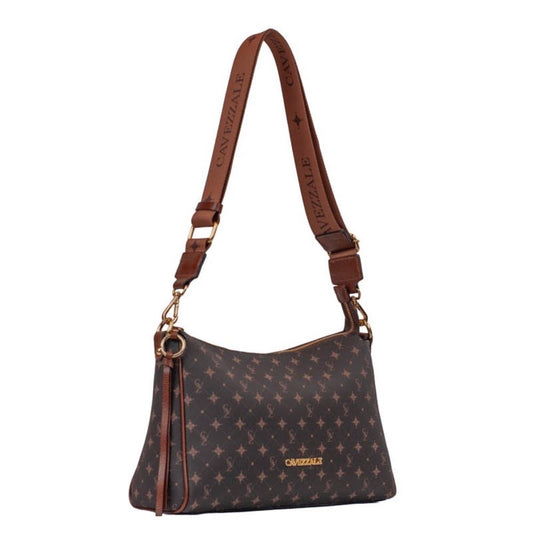 Bolsa Tiracolo Média Personnalité La Fenice Chocolate/Toffe 105762