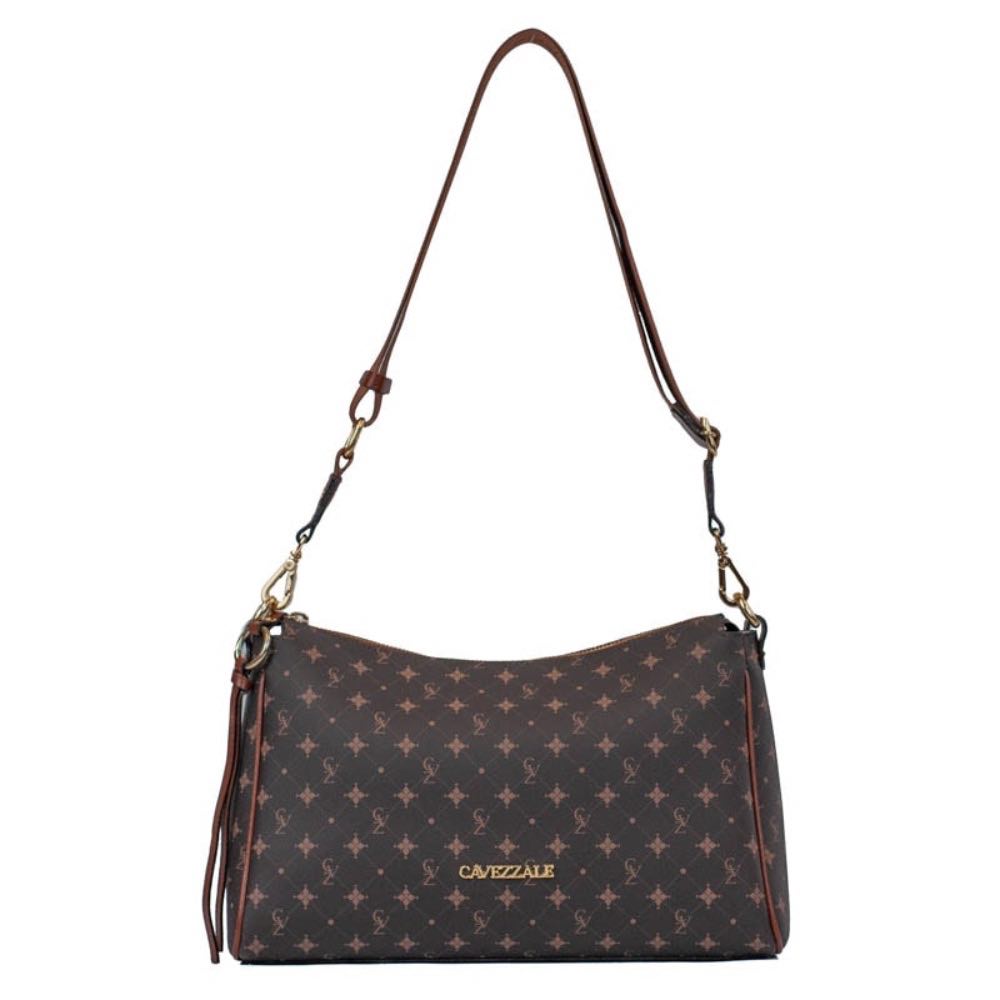 Bolsa Tiracolo Média Personnalité La Fenice Chocolate/Toffe 105762