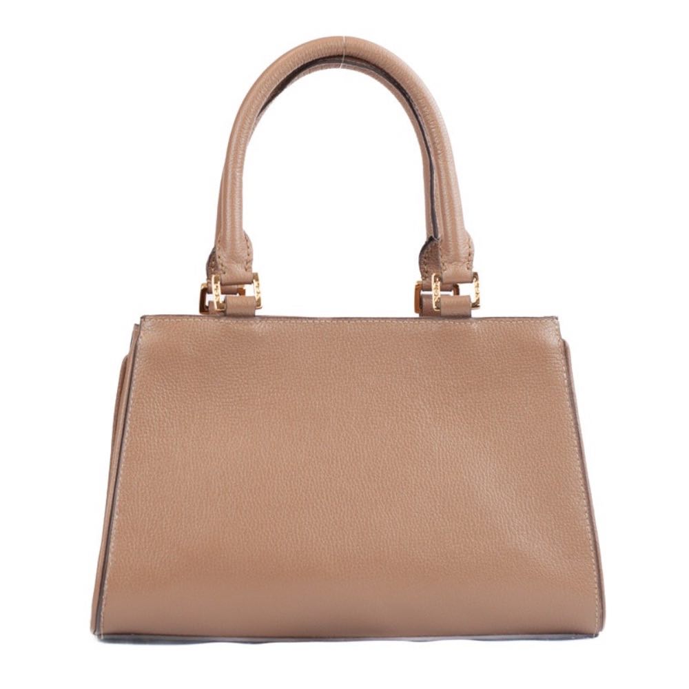 Tote Bag Média Couro Floter Monograma La Fenice Taupe 105797