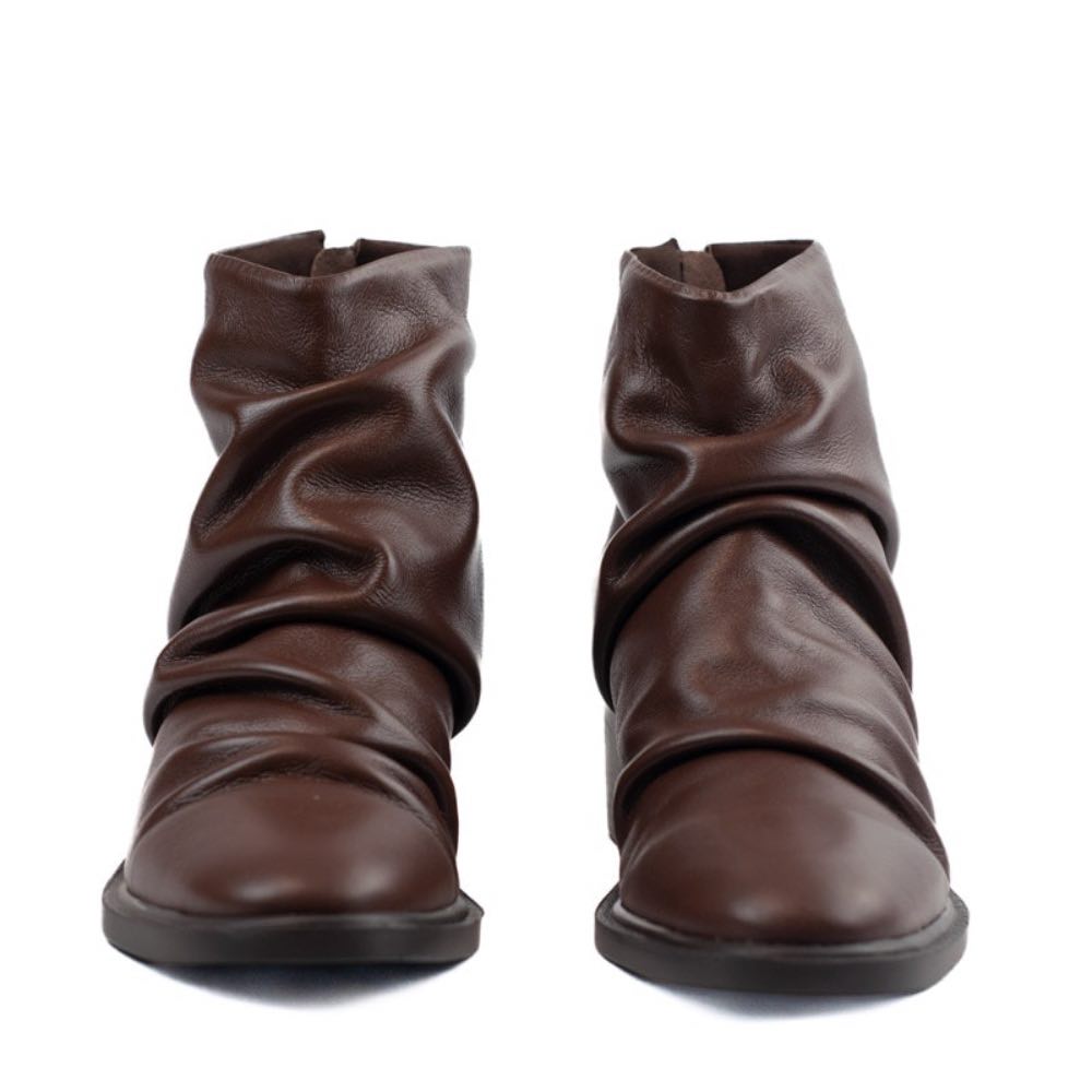 Bota de Couro Veneto La Fenice Brown 105721