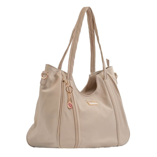 Shopping Bag Grande de Nylon La Fenice Bege 105689