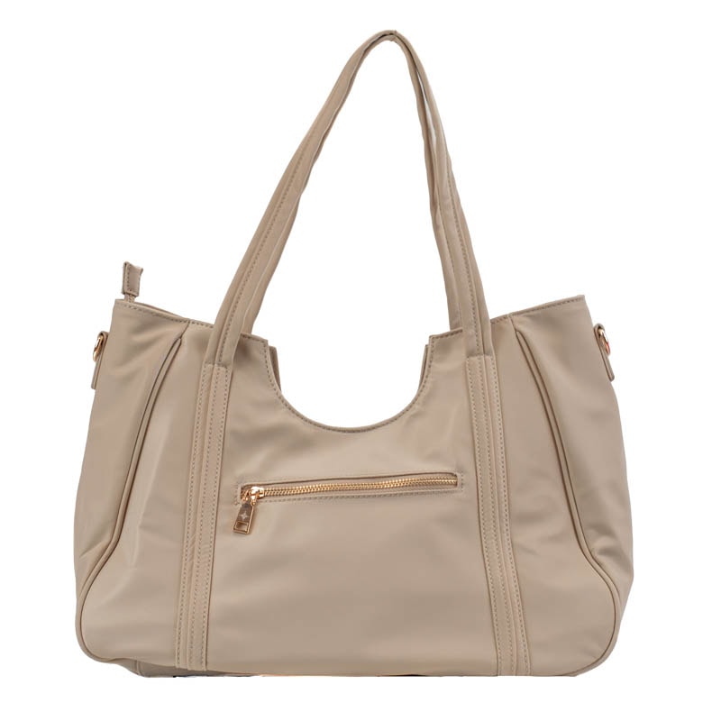 Shopping Bag Grande de Nylon La Fenice Bege 105689