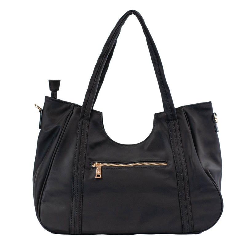 Shopping Bag Grande de Nylon La Fenice Preto 105689