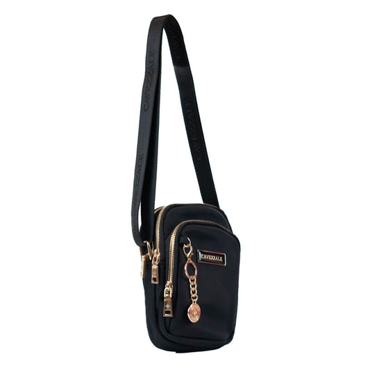 Phone Case Tiracolo Pequena de Nylon La Fenice Preto 105692