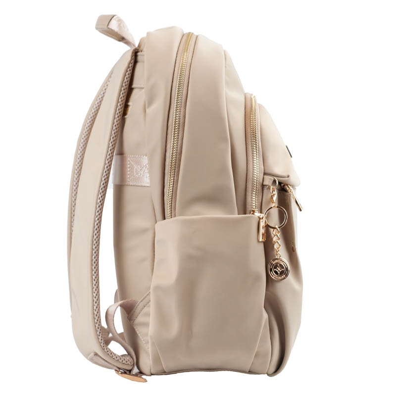Mochila de Nylon La Fenice Bege 105693