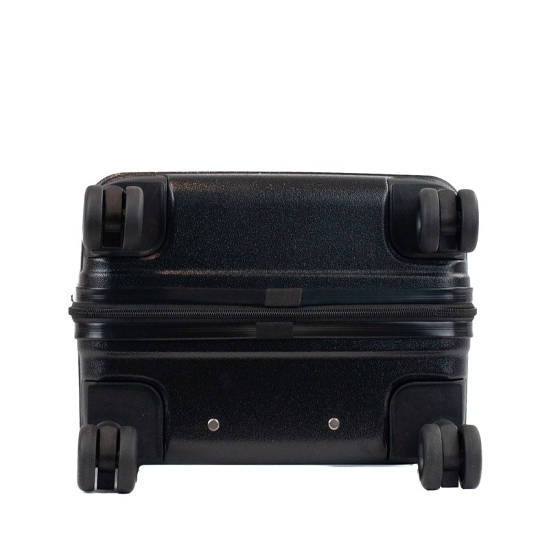 Mala de Bordo 10 Kg ABS 4 Rodas Antifurto La Fenice Bari Preto 105716