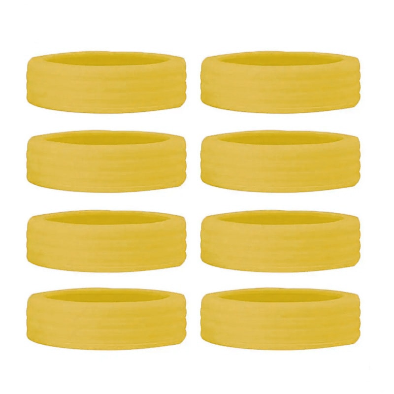 Capa de Silicone para Rodas La Fenice Amarelo 105700