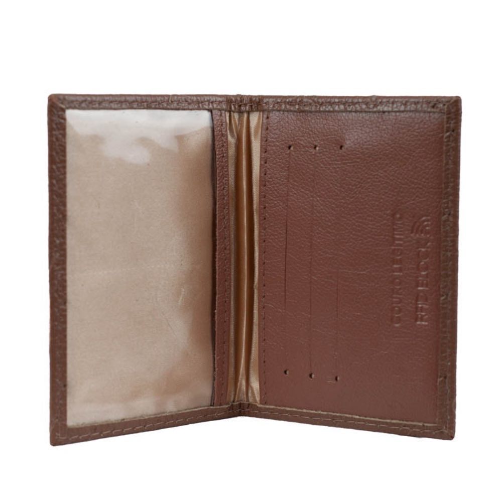 Porta Documentos Couro RFID La Fenice Arábica 105839