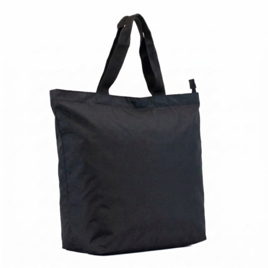 Shopping Bag Média Dobrável Poliéster La Fenice Preto 105701