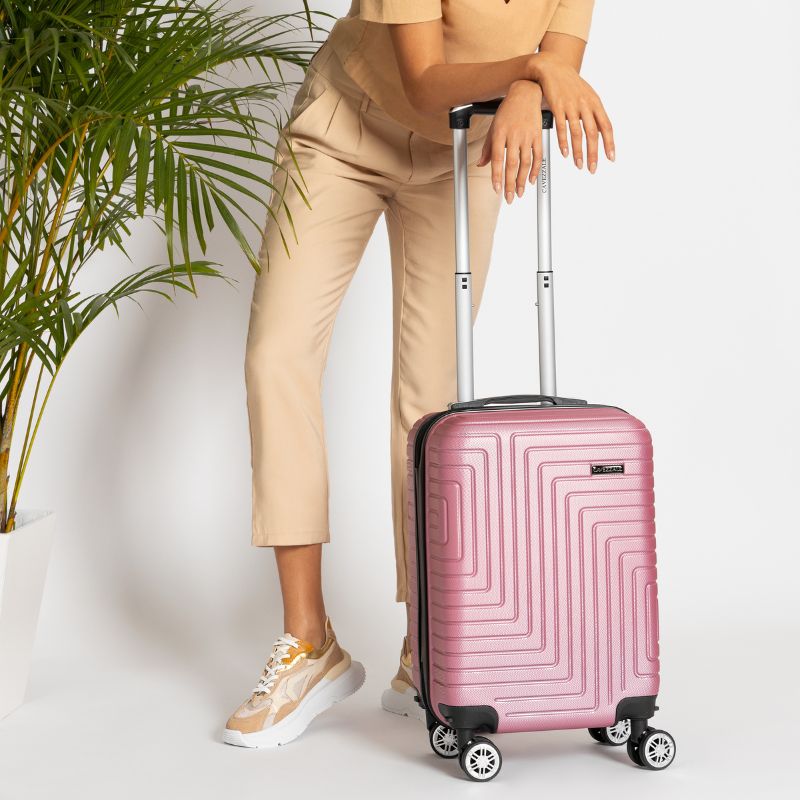 Mala de Viagem Grande La Fenice Milano Plus ABS Rose 105206