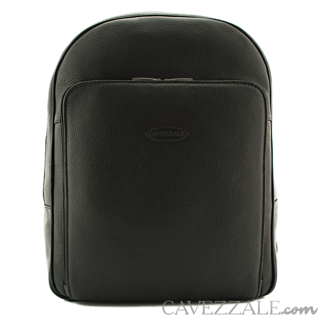 Mochila de Couro La Fenice Preto 099652