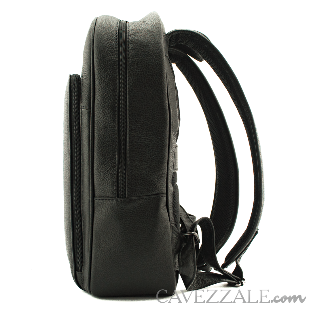 Mochila de Couro La Fenice Preto 099652