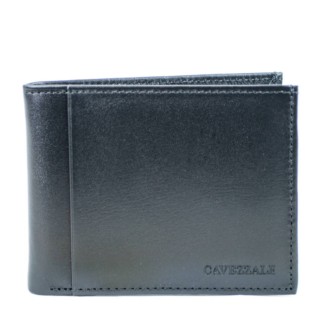 Carteira de Couro Masculina Média La Fenice Preto 099715