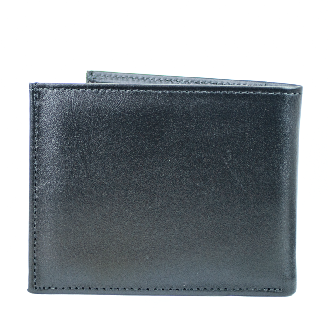 Carteira de Couro Masculina Média La Fenice Preto 099715