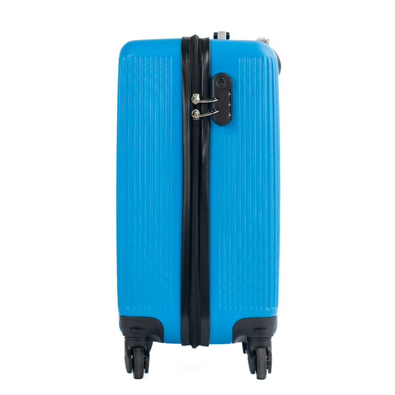 Mala de Bordo La Fenice com Zíper Antifurto Capri ABS Azul 101716