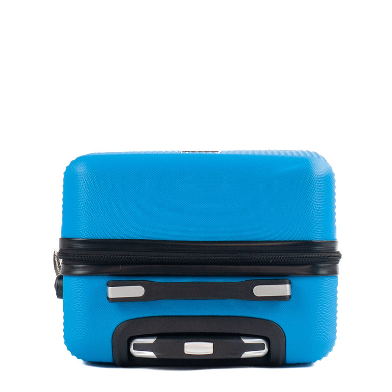 Mala de Bordo La Fenice com Zíper Antifurto Capri ABS Azul 101716