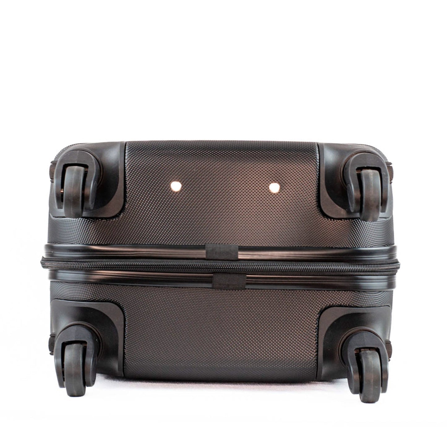 Mala de Bordo La Fenice com Zíper Antifurto Capri ABS Preto 101716