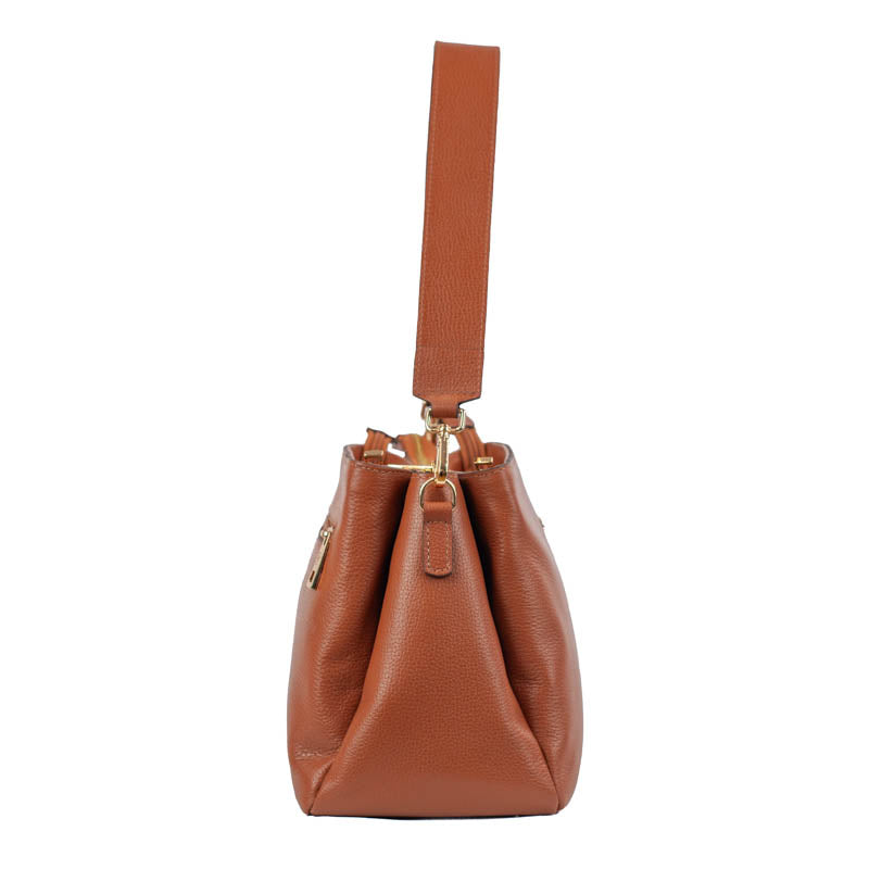 Bolsa de Couro Soft La Fenice Whisky 104281