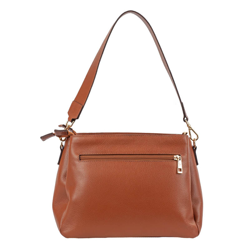 Bolsa de Couro Soft La Fenice Whisky 104281