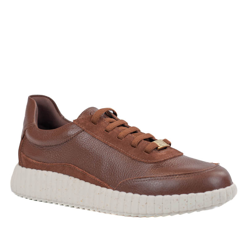 Tênis de Couro Floter La Fenice Brown 105877