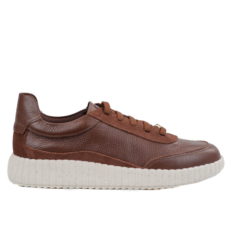 Tênis de Couro Floter La Fenice Brown 105877