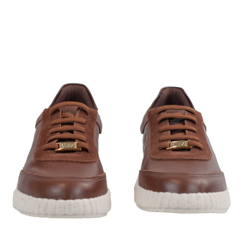 Tênis de Couro Floter La Fenice Brown 105877