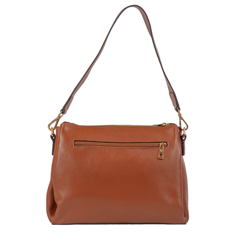 Bolsa de Couro Soft La Fenice Whisky 105882
