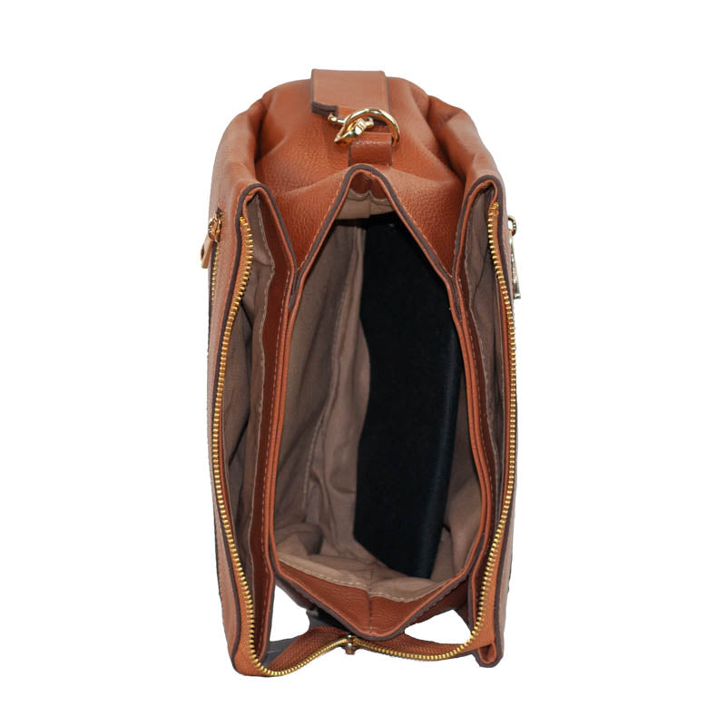 Bolsa de Couro Soft La Fenice Whisky 105882