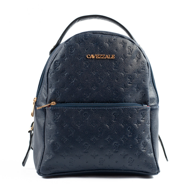 Mochila de Couro La Fenice Marinho 105046