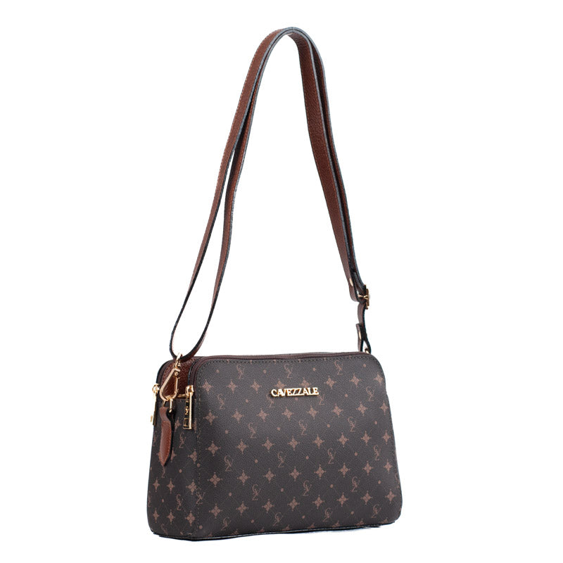 Bolsa Tiracolo Personnalité La Fenice Chocolate/Toffee 105900