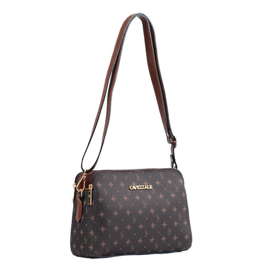 Bolsa Tiracolo Personnalité La Fenice Chocolate/Toffee 105900