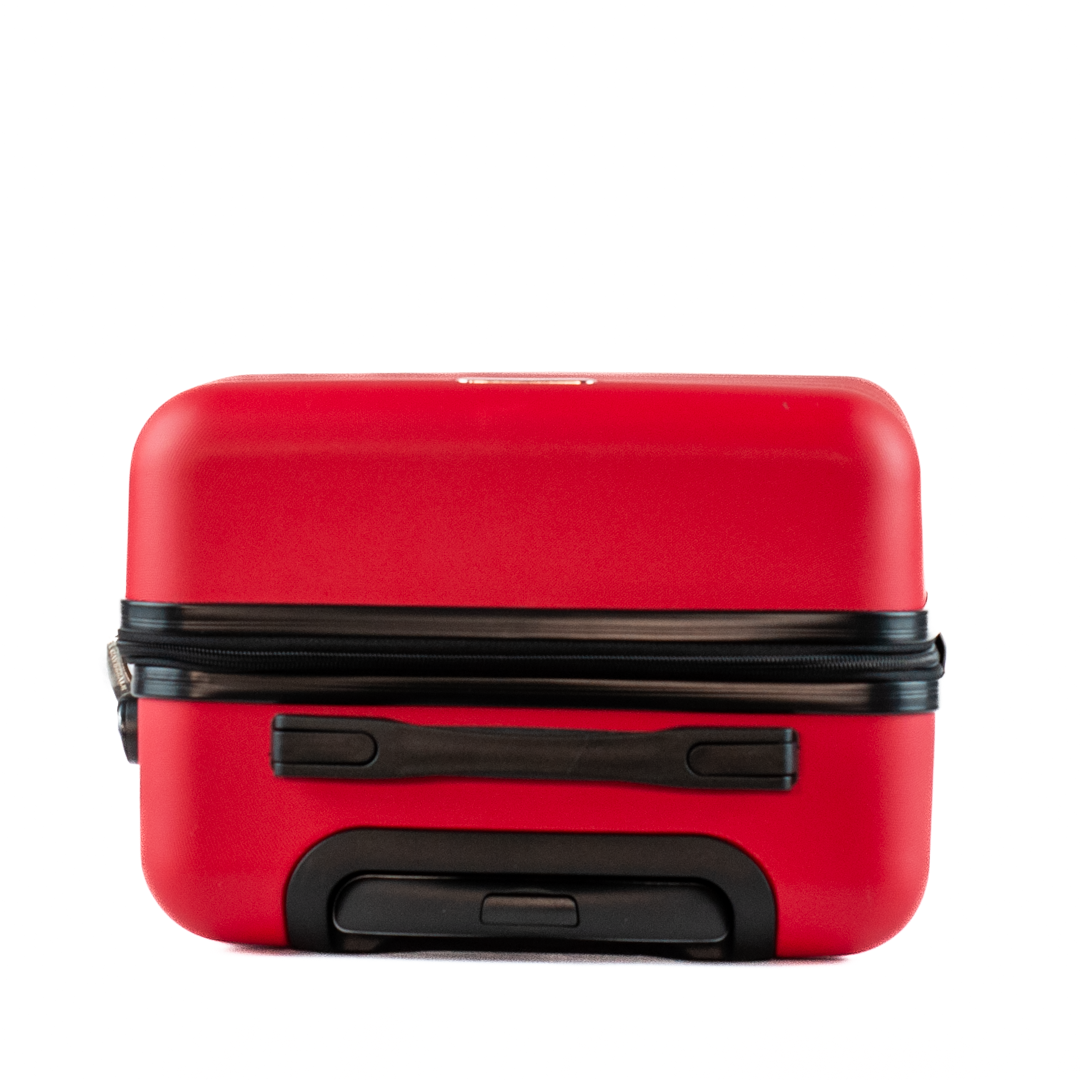 Mala de Bordo 10 Kg ABS 4 Rodas Antifurto La Fenice Sorrento Plus Vermelho 105130