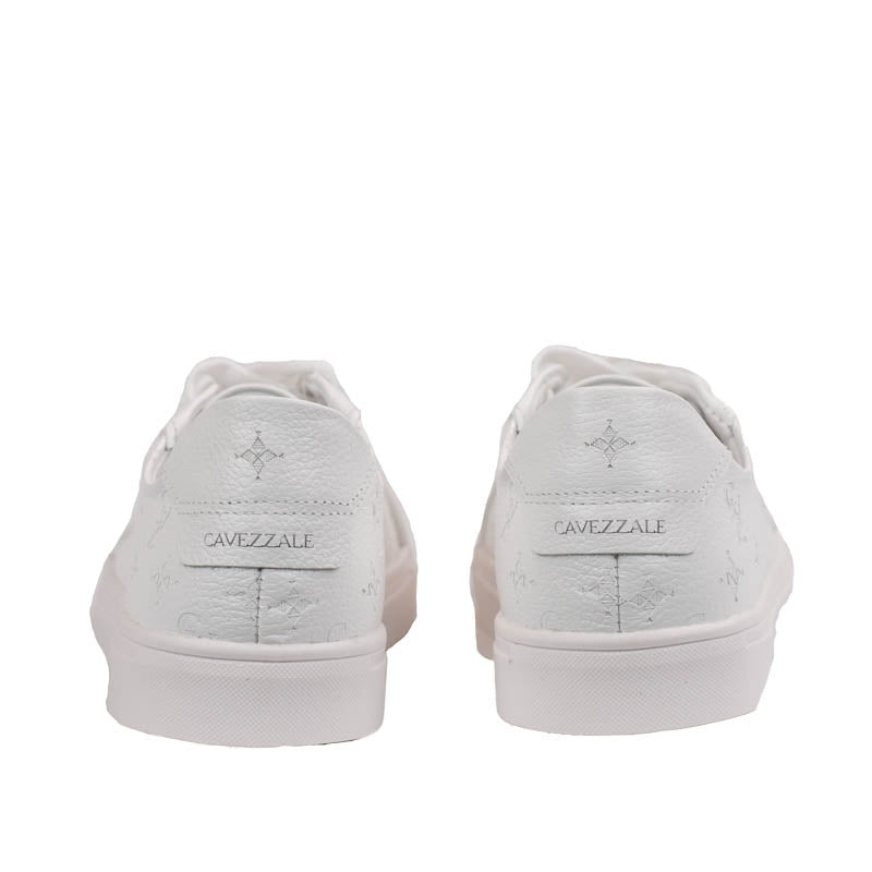 Tênis de Couro La Fenice Floter Monograma Branco 105878