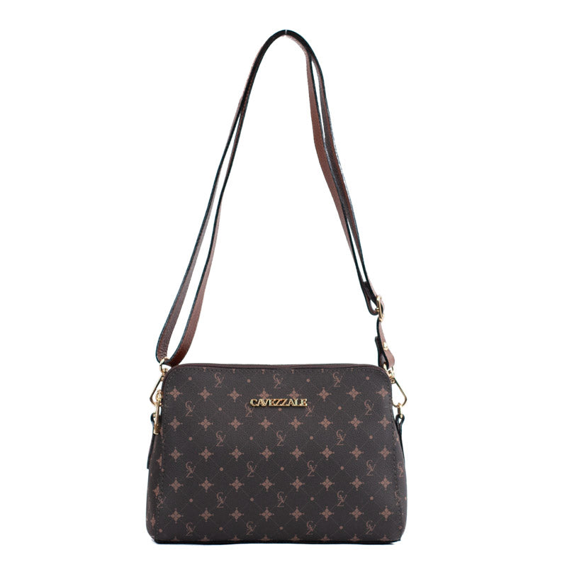 Bolsa Tiracolo Personnalité La Fenice Chocolate/Toffee 105900
