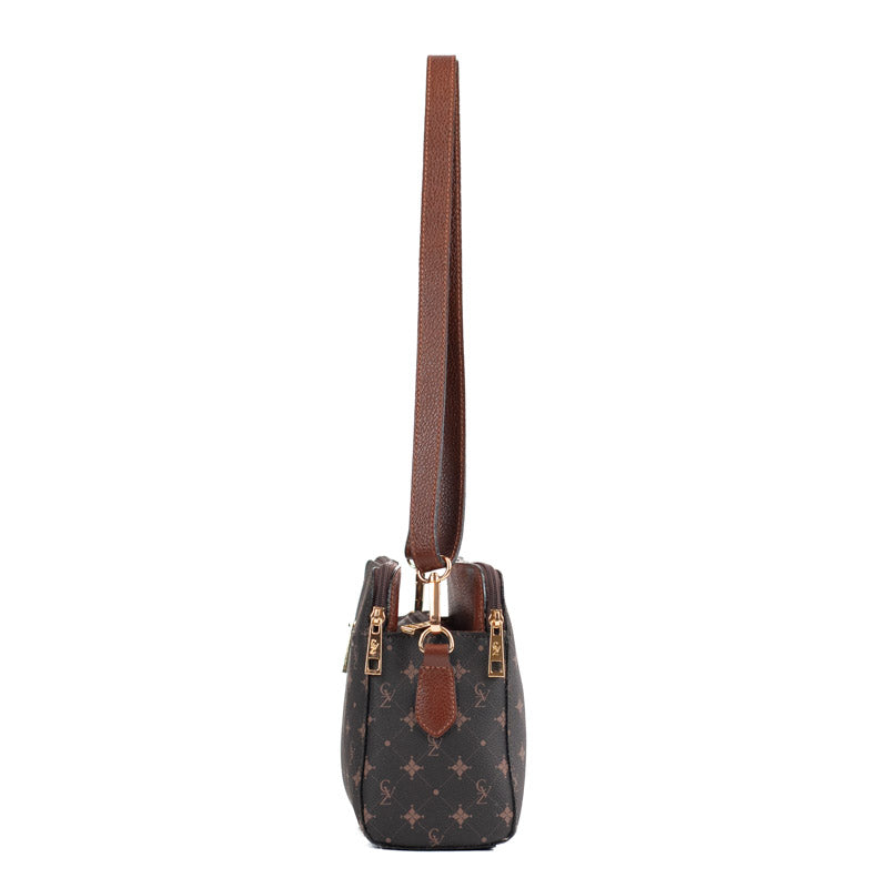 Bolsa Tiracolo Personnalité La Fenice Chocolate/Toffee 105900