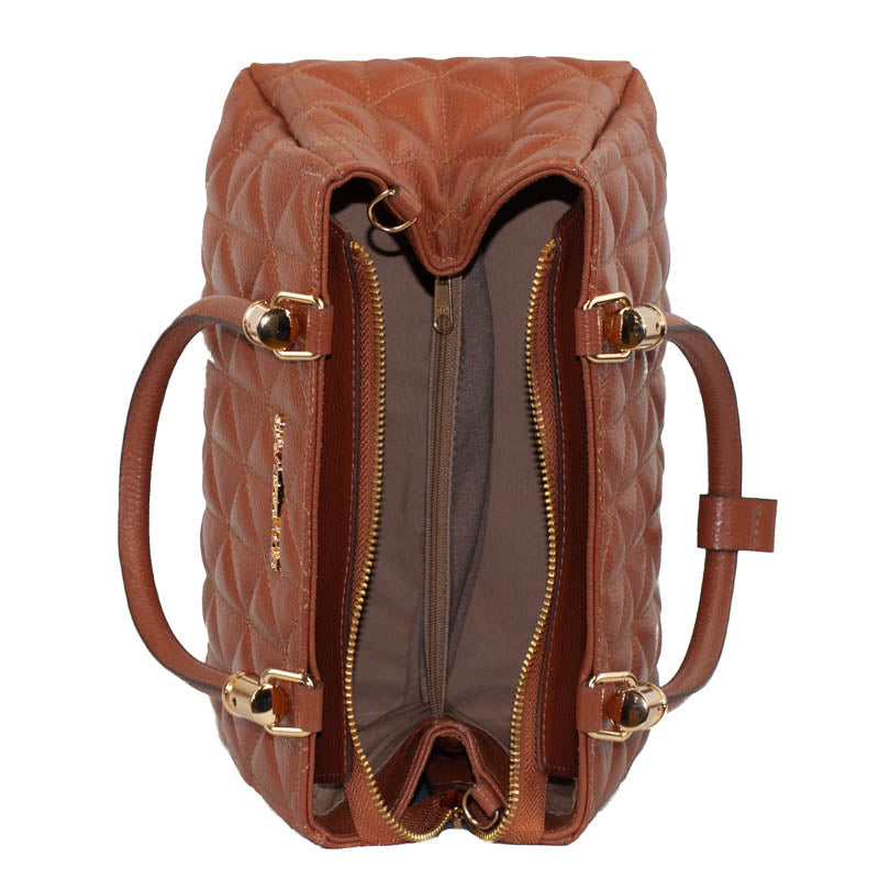 Tote Bag de Couro Soft La Fenice Whisky 105885