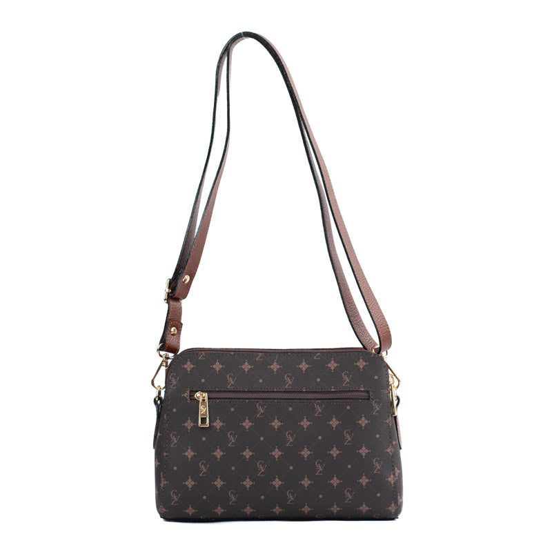 Bolsa Tiracolo Personnalité La Fenice Chocolate/Toffee 105900